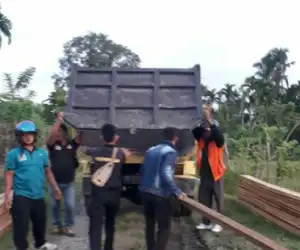 Tim BPKH Sita Kayu Olahan Jenis Meuranti dan Seumatok di Nagan Raya