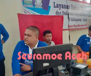DRKA Adakan Rekam KTP Elektronik dan Dokumen Kependudukan di Nagan Raya