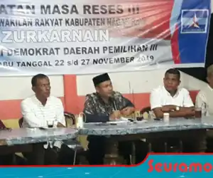 Dalam Reses, Zulkarnaini Jelaskan Capaian Dewan Dalam Tiga Bulan