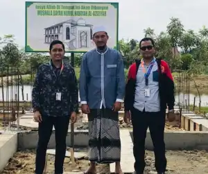 Bantu Pembangunan Musalla, Bank Muamalat Lhokseumawe Buka Rekening