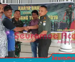 Dandim Abdya Beri Bantuan Untuk Pembangunan Mushalla