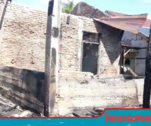Satu Unit Rumah Warga di Lapang Aceh Barat Terbakar