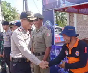 Jelang Tahun Baru, Kapolres Cek Kesiapan Pos Pelayanan Terpadu