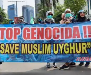 Kedubes China di Jakarta Digeruduk Umat Muslim
