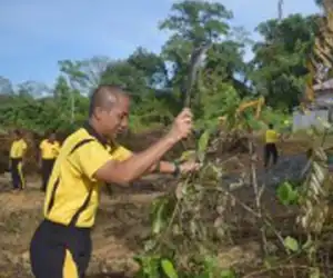 Polri Peduli Penghijauan, Polres Nagan Raya Akan Tanam Seribu Pohon