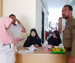 Hari Ini 130 PNS dan PHL Di BPKD Jalani Tes Urine