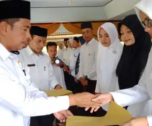 Puluhan Penyuluh Agama Non PNS Terima SK Dari Kemenang Abdya