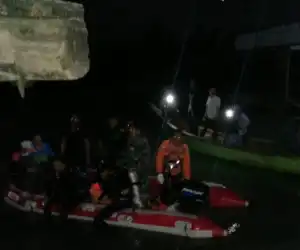 Tim SAR Temukan Remaja Teunom Yang Tenggelam di Dasar Sungai