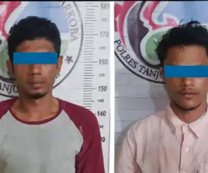 Seludupkan Sabu dari Malaysia, Dua Warga Aceh Ditangkap di Tanjung Balai