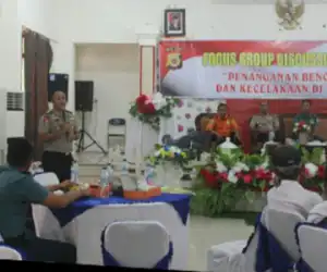 Polres Simeulue Gelar FGD Penanganan Tanggap Darurat Bencana Laut