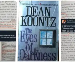 "The Eyes of Darkness" Buku Terbitan Tahun 1981 Meramal Kota Wuhan
