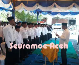 192 Orang Tuha Peut di Kecamatan Seunagan Timur Dilantik
