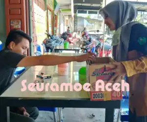 Bantu Korban Kebakaran, LPM STAIN Tengku Dirundeng Galang Dana
