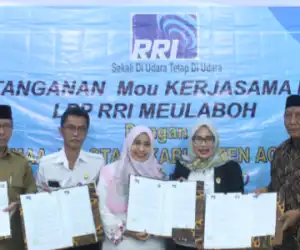 STAIN Teken Naskah MoU Dengan LPP RRI Cabang Meulaboh