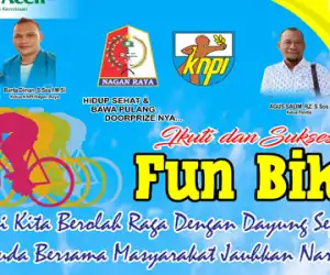 Besok, Ratusan Orang Meramaikan Fun Bike dan Jalan Santai di Nagan Raya