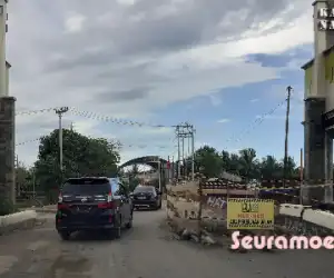 Jalan Rusak di Perbatasan Aceh Barat-Nagan Raya Mulai Diperbaiki
