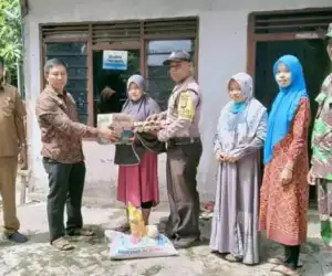 Cegah Covid-19, Gampong Meunasah Teungoh Abdya Salurkan Bantuan Untuk Warga