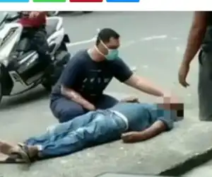 Warga Tanpa Indentitas Tiba-tiba Meninggal Dunia Dipingir Jalan di Meulaboh