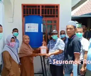 UTU Tempatkan Hand Washer di Tempat Umum dan Layanan Publik