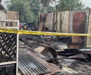 Dini Hari Tadi, Puluhan Ruko di Aceh Timur Ludes Terbakar