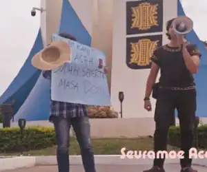 Tolak Jam Malam, Mahasiswa Lakukan Aksi Tunggal di Banda Aceh