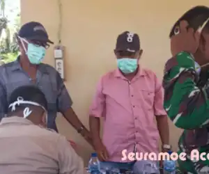 Cegah Covid-19, Petugas Puskesmas Padang Panyang Kunjungi Desa