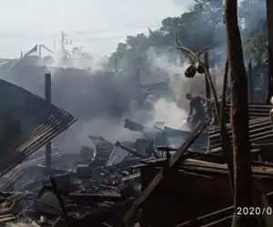 Tiga Unit Rumah Warga di Abdya Dilahap Sijago Merah