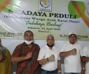 Swadaya Salurkan 163 Paket Sembako Untuk Keluarga Terdampak Covid-19 di Jakarta