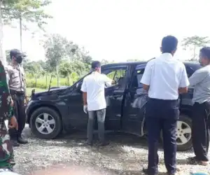 Tim Gabungan Lakukan Chek Point di Perbatasan Aceh Tengah-Nagan