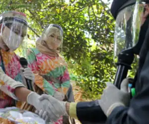 Pernikahan Unik Ditengah Pandemi Corona: Mas Kawin Baju ADP