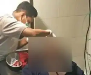 Ini Baru Emak-Emak, Dilarang Mudik Kepala Anak Sendiri Dibacok