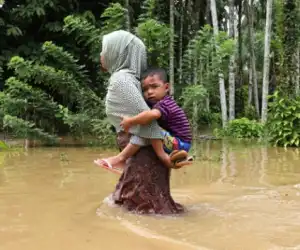 Akibat Banjir, Warga Aceh Utara Keluh Gatal-gatal dan ISPA