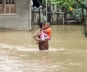 Puluhan Desa di Kabupaten Aceh Jaya Terendam Banjir