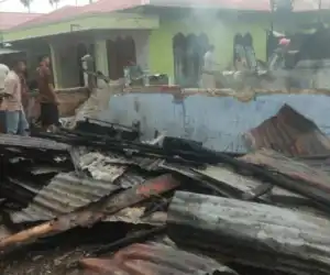 Dua Unit Ruko Terbakar di Aceh Timur