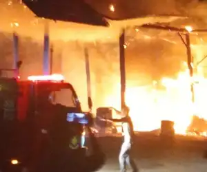 BREAKING NEWS - AMP di Lembah Sabil Abdya Terbakar 