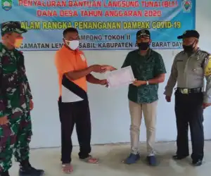 Cegah Covid-19, 14 Gampong Terima  Sertifikat Penghargaan dari Camat Lembah Sabil