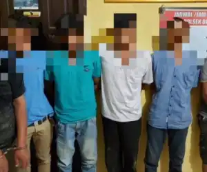 Terciduk Main Judi, Enam Warga Darul Makmur Ditangkap