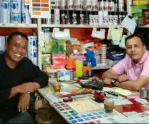 Kabag Humas Nagan Raya Kunjungi Kabag Era Sebelumnya