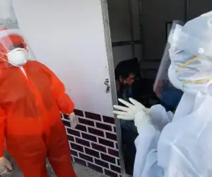 Seorang Pria di Jemput Tim Medis, Gegara Mirip Pasien Corona yang Kabur
