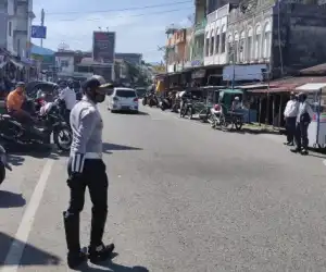 Kerap Timbulkan Kemacetan, Dishub Abdya Tertibkan Pelanggar Rambu Lalulintas
