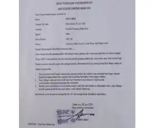 Keuchik Gampong Babah Dua Mengundurkan Diri, Ini Penyebabnya