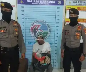 Dengan Alasan Untuk Biaya Berobat, Pria 60 Tahun Ini Nekat Jual Ganja