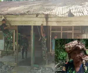 TMMD Kodim Nagan Raya, Membawa Berkah Bagi Nek Dara