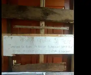 Kantor Keuchik di Babahrot Abdya Disegel Warga