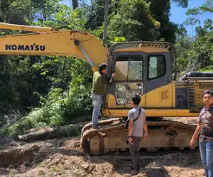 Dua Pelaku Ilegal Logging Diamankan Polres Aceh Jaya