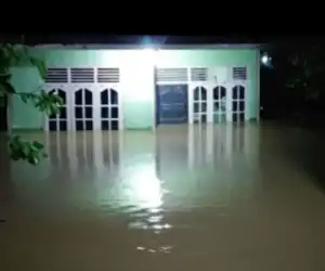 Akibat Hujan Deras, Ratusan Rumah di Aceh Jaya Terendam Banjir