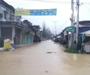 Empat Kecamatan di Kabupaten Aceh Selatan Terkurung Banjir