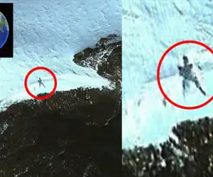 Sosok Misterius Setinggi 20 Meter Muncul dari Balik Salju Antartika
