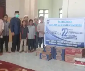 Peringati Hari Jadi PAN, Ini Yang Dilakukan DPD PAN Simeulue