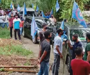 Puluhan Buruh dari Nagan Raya Malam ini Betolak ke Banda Aceh